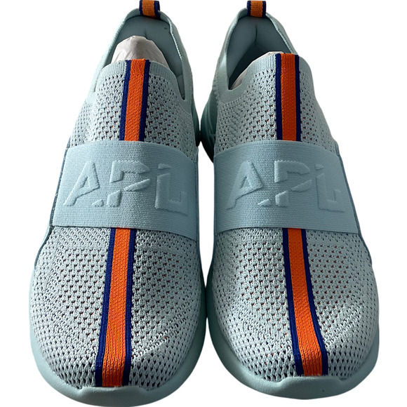 APL Women's Techloom Bliss Sneakers Gulf Blue Orange Size 8 Athletic Shoes New - Picture 6 of 12
